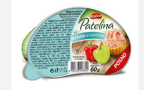 Tuna Pate with Vegetables (Neoplanta) 60g - Parthenon Foods