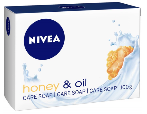 Nivea Honey & Oil Care Soap, Bar 100g