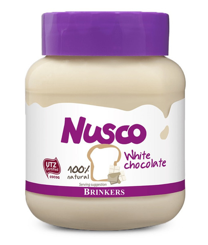 Nusco White Chocolate Spread, 400g - Parthenon Foods