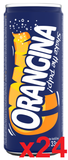 Orangina Beverage CASE (24 x 330 ml) CANS - Parthenon Foods