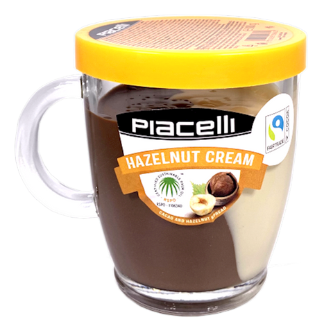 Piacelli Duo Cocoa & Hazelnut Spread, 300g - Parthenon Foods