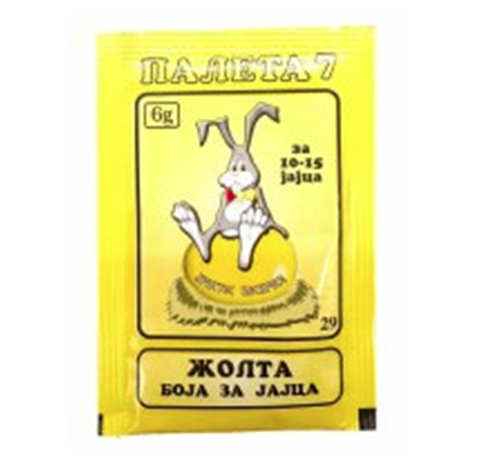 Egg Dye, Yellow (Paleta7) 1 pack