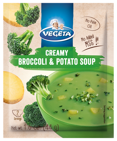 Creamy Broccoli & Potato Soup (Podravka) 1.6 oz (44g) - Parthenon Foods