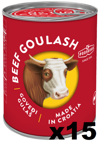 Beef Goulash (Podravka) CASE (15 x 10.5oz) - Parthenon Foods