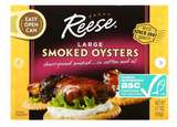 Large Smoked Oysters (Reese) 3.7 oz - Parthenon Foods