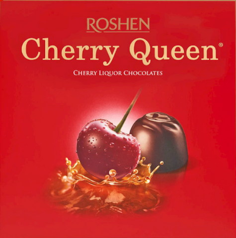 Cherry Queen, Cherry Liquor Chocolates (ROSHEN) 108g - Parthenon Foods