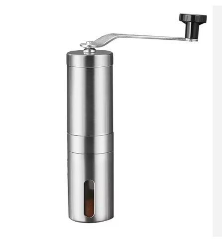 Coffee Grinder, Manual Stainless Steel - Parthenon Foods
