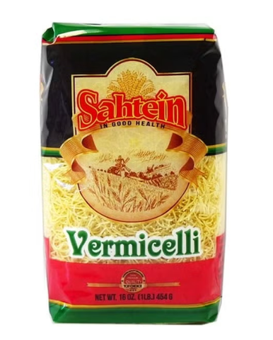 Vermicelli Pasta - Fine Cut (Sahtein) 1 lb - Parthenon Foods