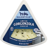 Gorgonzola Cheese, Amish (Salemville) 4 oz (113g) - Parthenon Foods