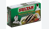 Moroccan Sardines with Olive Oil & Hot Peppers (Sultan) 125g - Parthenon Foods