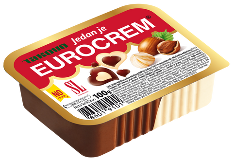Eurocrem Hazelnut Milk and Cocoa Spread 100g - Parthenon Foods