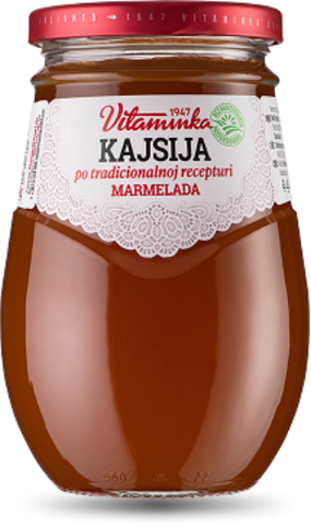 Apricot Marmalade (Vitaminka) 650g - Parthenon Foods