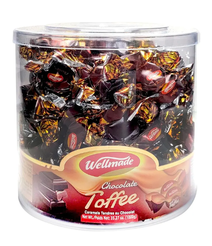 Chocolate Toffee Candy (Wellmade) 1000g - Parthenon Foods