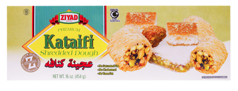Shredded Fillo (Phyllo) Dough Kataifi (Ziyad) 1lb - Parthenon Foods