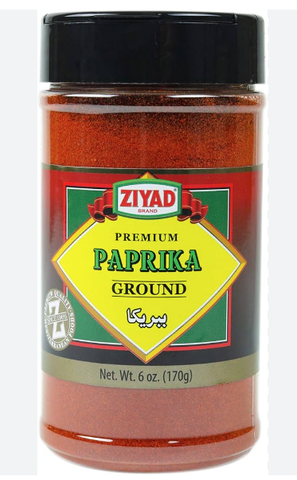 Paprika Ground, Premium (Ziyad) 6 oz (170g)