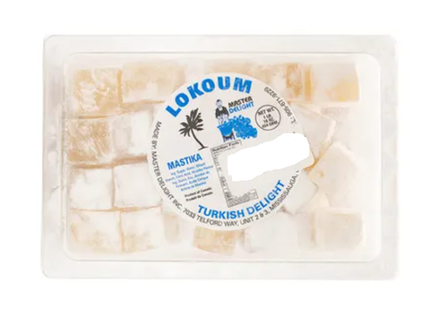 Candy Delight Loukoumi Mastic Flavor (Master Delight) 1 lb (454g) - Parthenon Foods