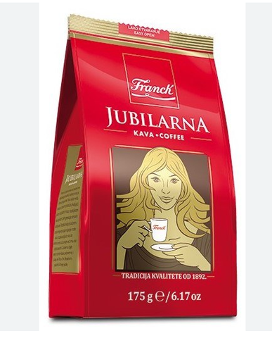 Fine Ground Coffee (Franck) Jubilarna, 175g - Parthenon Foods
