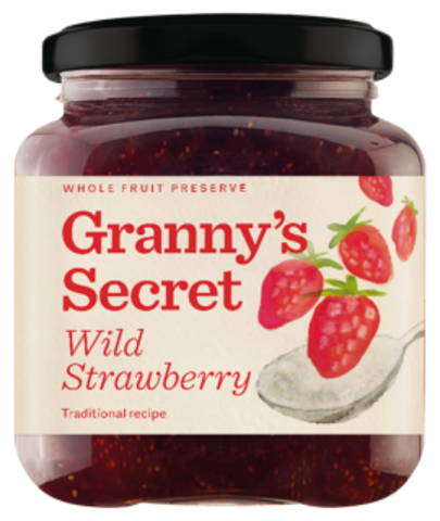 Granny's Strawberry Preserve, 375g - Parthenon Foods
