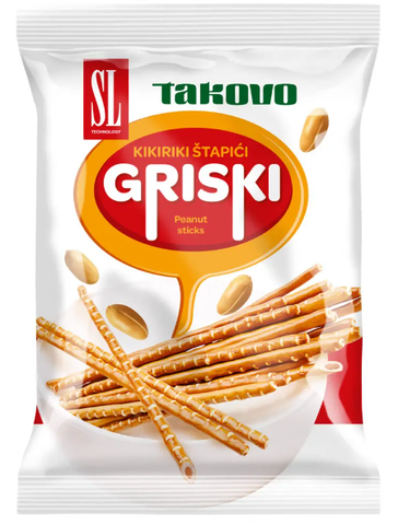 Griski Salty Sticks - Pretzels (takovo) 40g - Parthenon Foods