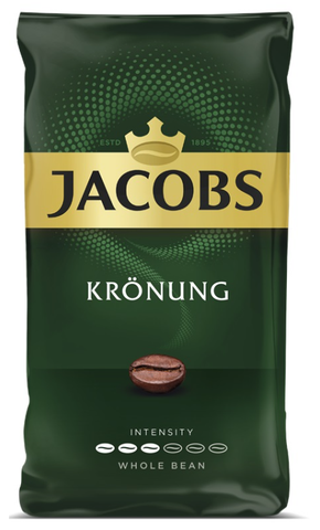 Jacobs Kronung Whole Bean Coffee, 500g - Parthenon Foods