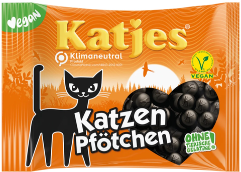 Katzen Pfotchen Liquorice (Katjes) 175g - Parthenon Foods