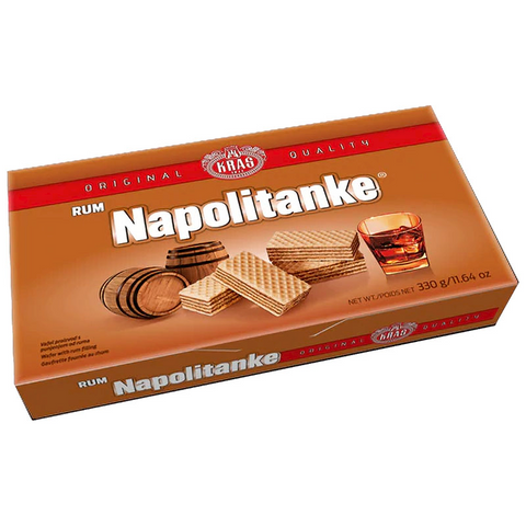 Napolitanke Rum Wafers, 330g - Parthenon Foods