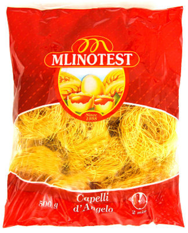 Fine Egg Noodles (mlinotest) 1.1lb - Parthenon Foods