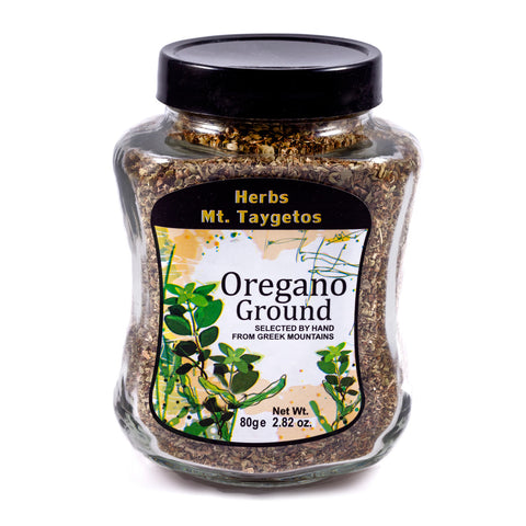 Greek Oregano, Ground (Taygetos) 80 g (2.82 oz) - Parthenon Foods