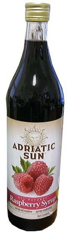 Raspberry Syrup (Adriatic Sun) 33.8 fl oz (1L) - Parthenon Foods