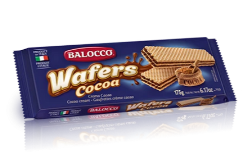 Cocoa Wafers (Balocco) 175g - Parthenon Foods