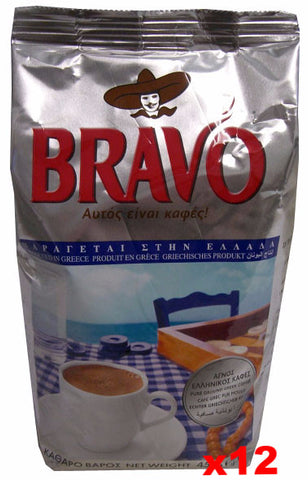 Greek Ground Coffee (bravo) CASE (12x16oz) - Parthenon Foods