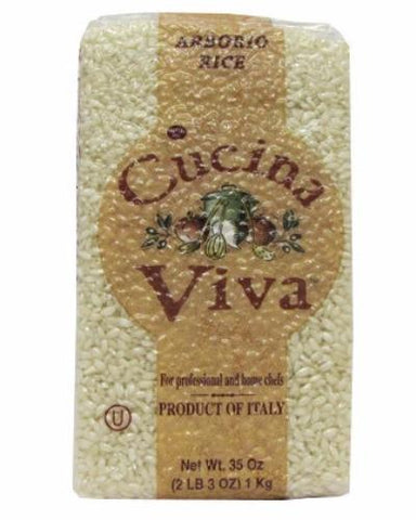 Cucina Viva Arborio Rice, 1kg (2.2 lbs) - Parthenon Foods