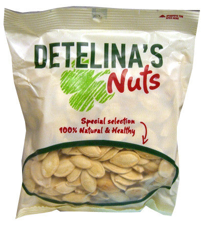 Pumpkin Seeds, Bulgarian, (Detelina) 100g - Parthenon Foods