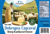 Romanian Kashkaval Dobrogea Sheep Cheese, 300g - Parthenon Foods