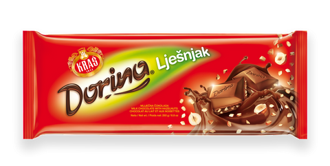 Hazelnut Milk Chocolate, Dorina,  250g - Parthenon Foods