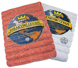 Minced Meat Sticks - Sarajevski Cevapi, approx. 2lb - Parthenon Foods