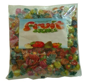 Fruit Stones - Assorted Fruit Candies, 1 lb (454g) - Parthenon Foods