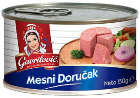 Pork Luncheon Loaf (gavrilovic) 5.3oz(150g) - Parthenon Foods