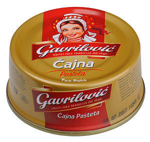 Tea Pork Pate (Gavrilovic) (3.53oz)100g Can - Parthenon Foods