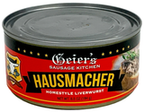 Liver Sausage, Hausmacher (geiers) 6.5oz - Parthenon Foods