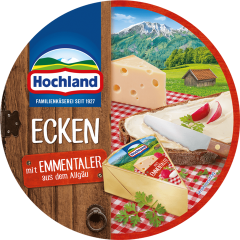 Kase - Ecken Creamy Emmentaler Wedges, 200g - Parthenon Foods