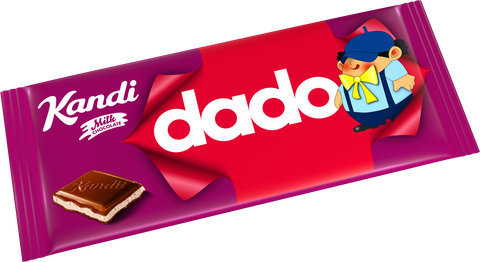 Kandi Dado Milk Chocolate (Kandit) 90g - Parthenon Foods