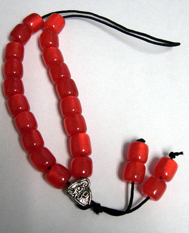 Worry Beads - Komboloi, Red - Parthenon Foods