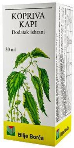 Kopriva, Nettle Drops (Bilje Borca) 30 ml - Parthenon Foods