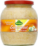 Kuhne or Gundelsheim Barrel Sauerkraut, 28.5oz (810g) - Parthenon Foods