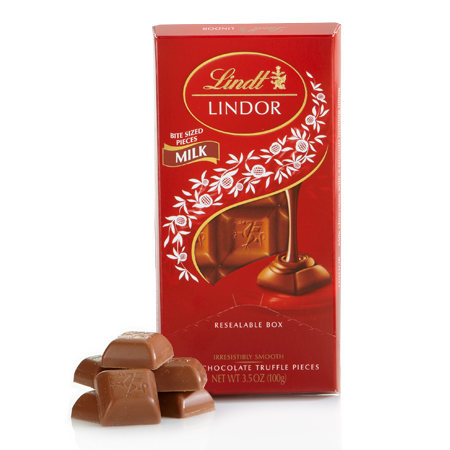 Lindt MILK Lindor Truffles, 3.5oz (100g) - Parthenon Foods