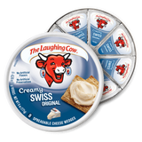 Laughing Cow Spreadable Cheese Wedges 8 pieces, 6 oz - Parthenon Foods