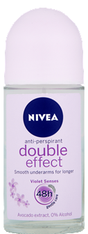 Nivea Double Effect Violet for Women Roll-On Deodorant, 50ml - Parthenon Foods