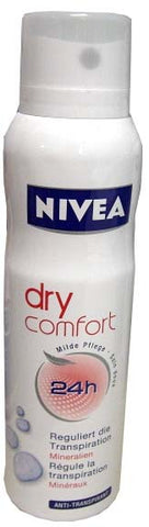 Nivea Spray Deodorant, Dry Comfort, 150ml - Parthenon Foods