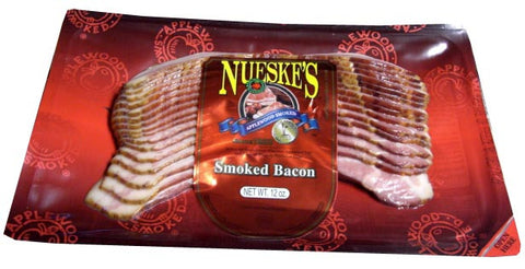 BACON Smoked, SLICED (Nueskes) 12oz - Parthenon Foods